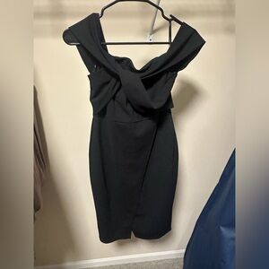 Lulus black off shoulder dress